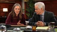 Diane and Michael are at odds over Jack and Victor - Source image: CBS